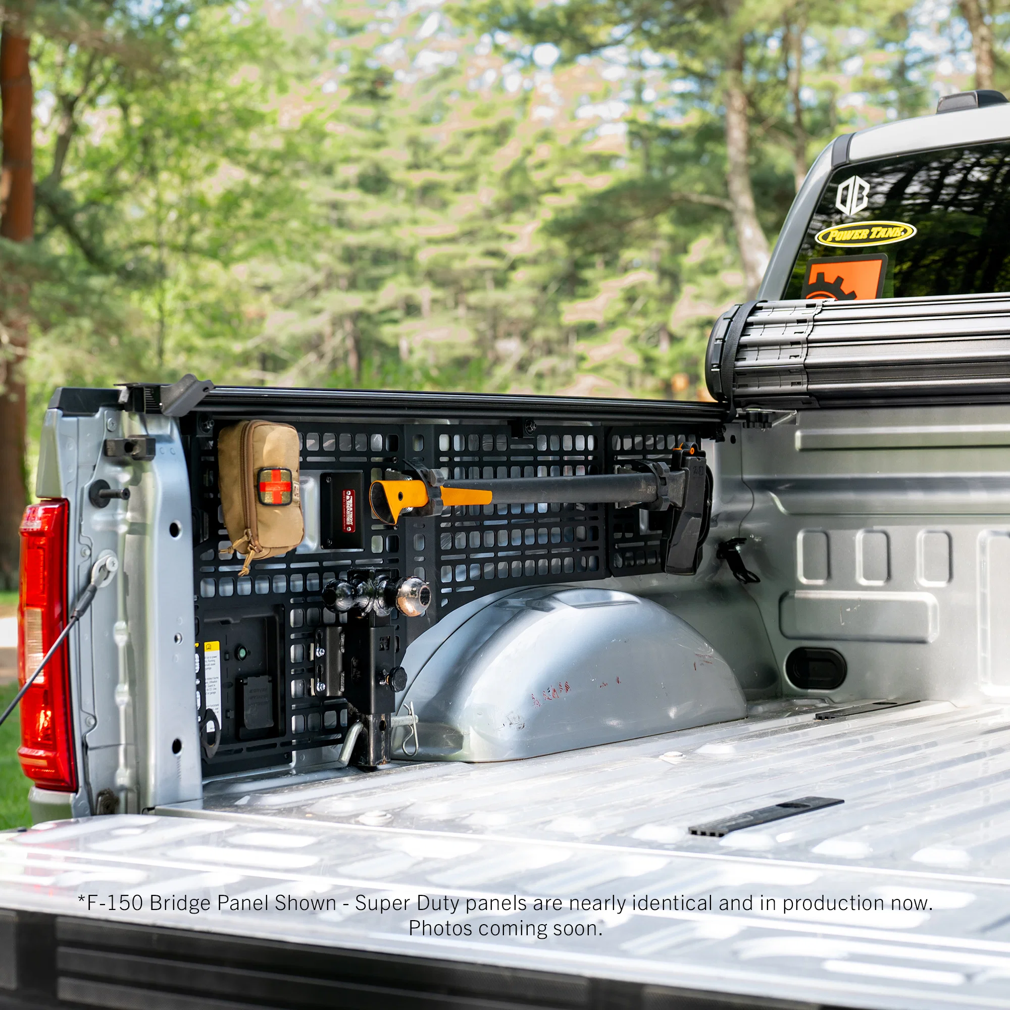 Bridge Panel for MOLLE Bedside Racks | Ford F-250, F-350, F-450 (2017-2025) - Image 4